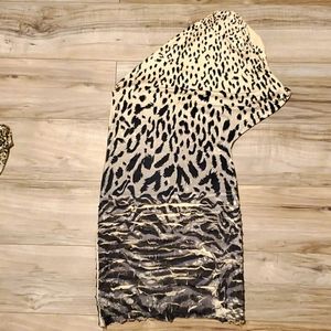 Animal print dress